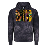 Cloud Black juneteenth brush stroke Vintage Hoodie - HRA Design Shop