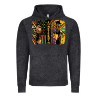 Vintage Black juneteenth brush stroke Vintage Hoodie - HRA Design Shop