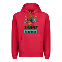 Cardinal world's best poppi ever Premium Hoodie - Jasminsmagicworld