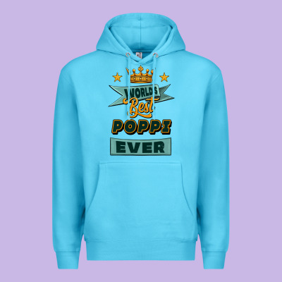 World's Best Poppi Ever Premium Hoodie Designed By Jasminsmagicworld
