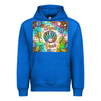 Cobalt Shell yeah Urban Hoodie - TumblerDesignByShophia