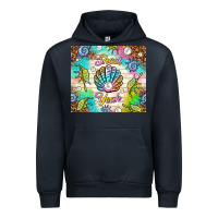 Navy Shell yeah Urban Hoodie - TumblerDesignByShophia