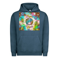 Pigment Midnight Navy Shell yeah Urban Hoodie - TumblerDesignByShophia