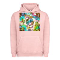 Pigment Salmon Shell yeah Urban Hoodie - TumblerDesignByShophia