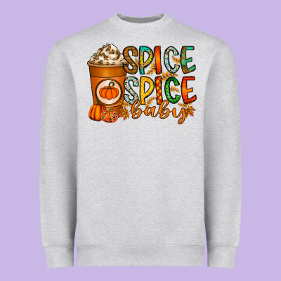 Spice Spice Baby Heavyweight Sweatshirt Designed By Racoondesign