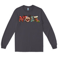 Smoke noel with sock and reindeer Long Sleeve Tee - AdoDesignShop