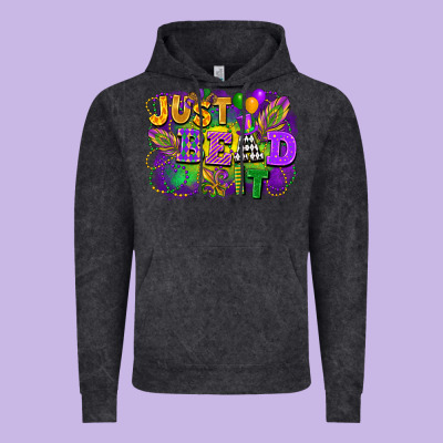 Just Bead It Vintage Hoodie Designed By Fadigitalartstudio