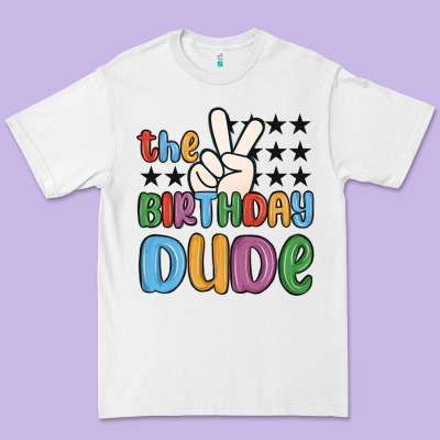 Premium Tee the birthday dude