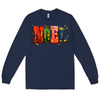 Navy noel Long Sleeve Tee - AdoDesignShop