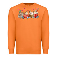 Carrot Nurse Coffee Cups Premium Sweatshirt - MaliasSmallBusiness