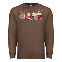 Chestnut Nurse Coffee Cups Premium Sweatshirt - MaliasSmallBusiness