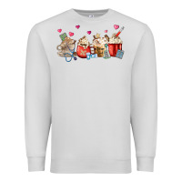 Dove Grey Nurse Coffee Cups Premium Sweatshirt - MaliasSmallBusiness