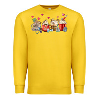Lemon Nurse Coffee Cups Premium Sweatshirt - MaliasSmallBusiness