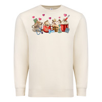 Sandshell Nurse Coffee Cups Premium Sweatshirt - MaliasSmallBusiness