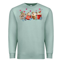 Seafoam Nurse Coffee Cups Premium Sweatshirt - MaliasSmallBusiness