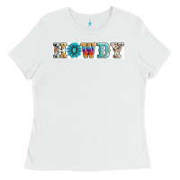 White howdy Ladies Tee - AdoDesignShop