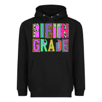 Black fifth grade Heavyweight Hoodie - NancyCooperArtShop