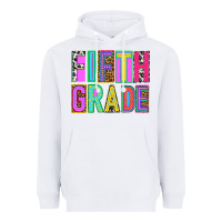White fifth grade Heavyweight Hoodie - NancyCooperArtShop