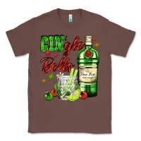 Chestnut gin`gle bells with bottle and cocktail Classic Tee - AdoDesignShop