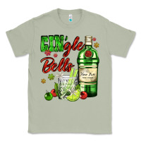 Matcha gin`gle bells with bottle and cocktail Classic Tee - AdoDesignShop