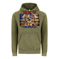 Vintage Olive Made in America 4th of july Vintage Hoodie - CowGirlArtShop