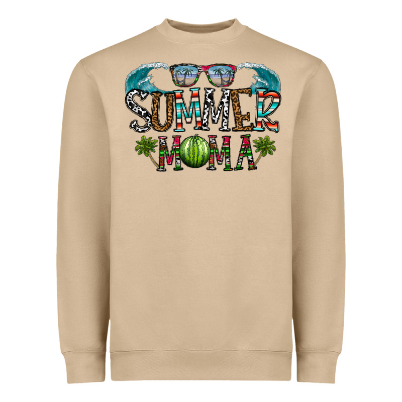 Summer Mama Heavyweight Sweatshirt by CowhideDigitalArt | Teevron