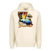 Tofu louisiana  sunset map magnolia Premium Hoodie - BarkalooDesign