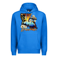 True Royal louisiana  sunset map magnolia Premium Hoodie - BarkalooDesign