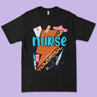 Premium Tee nurse lightning bolt