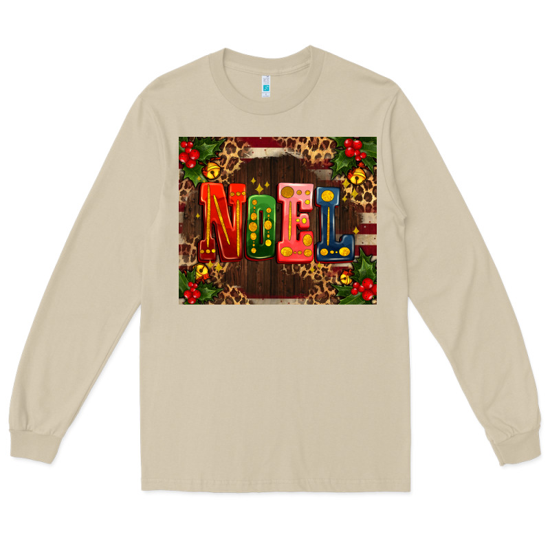 Noel Mistletoe Christmas Long Sleeve Tee by AdoDesignShop | Teevron