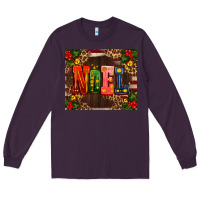 Plum noel mistletoe Christmas Long Sleeve Tee - AdoDesignShop