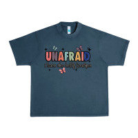 Midnight Navy unafraid Urban Heavy Tee - JahusDesignShop