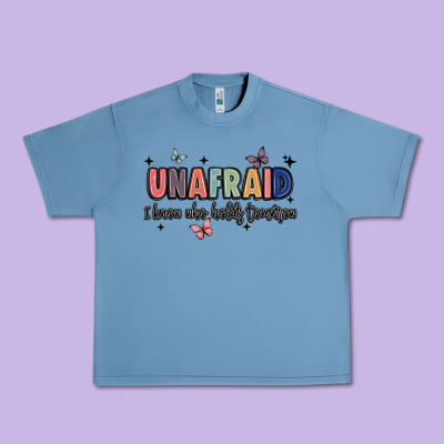 Unafraid Urban Heavy Tee Designed By Jahusdesignshop
