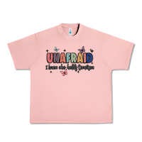 Salmon unafraid Urban Heavy Tee - JahusDesignShop