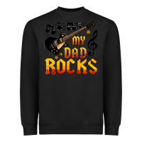 Black my dad rocks Heavyweight Sweatshirt - HRA Design Shop