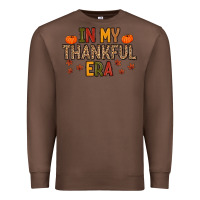 Chestnut In My Thankful Era Premium Sweatshirt - MaliasSmallBusiness