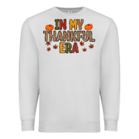 Dove Grey In My Thankful Era Premium Sweatshirt - MaliasSmallBusiness