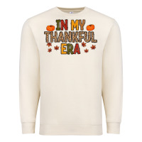 Sandshell In My Thankful Era Premium Sweatshirt - MaliasSmallBusiness