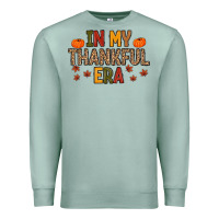 Seafoam In My Thankful Era Premium Sweatshirt - MaliasSmallBusiness
