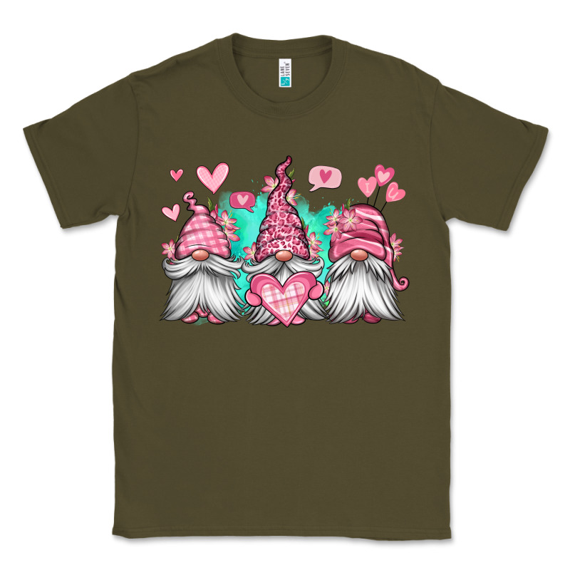 Valentines Day Gnomes Classic Tee by Jasminsmagicworld | Teevron