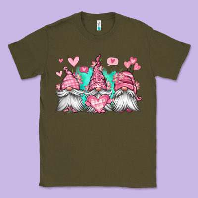 Valentines Day Gnomes Classic Tee Designed By Jasminsmagicworld