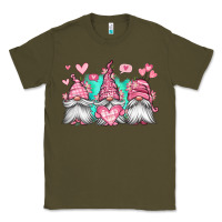 Army Green valentines day gnomes Classic Tee - Jasminsmagicworld