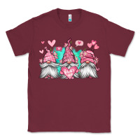 Burgundy valentines day gnomes Classic Tee - Jasminsmagicworld
