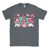 Charcoal Heather valentines day gnomes Classic Tee - Jasminsmagicworld
