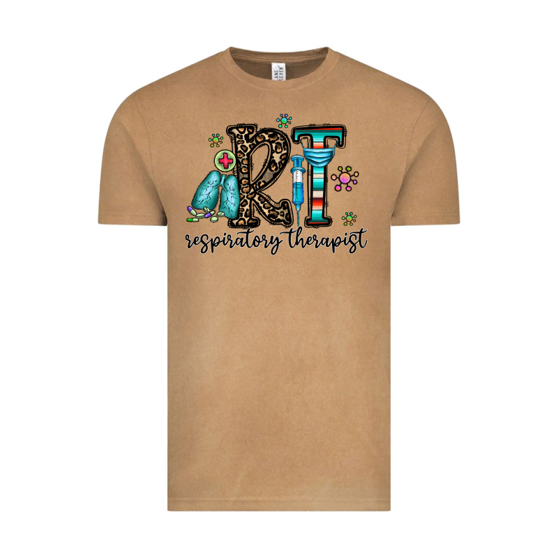 Rt Respiraory Therapist Vintage Tee by CowhideDigitalArt | Teevron