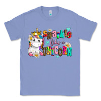 Colony Blue sparkle like a unicorn Classic Tee - AdoDesignShop