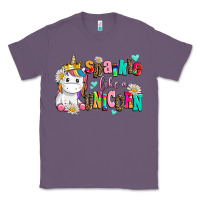 Lavender sparkle like a unicorn Classic Tee - AdoDesignShop
