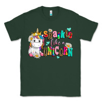 Sports Green sparkle like a unicorn Classic Tee - AdoDesignShop