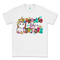 White sparkle like a unicorn Classic Tee - AdoDesignShop