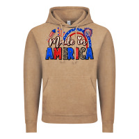 Vintage Coffee Made in America 4th of july Vintage Hoodie - CowGirlArtShop